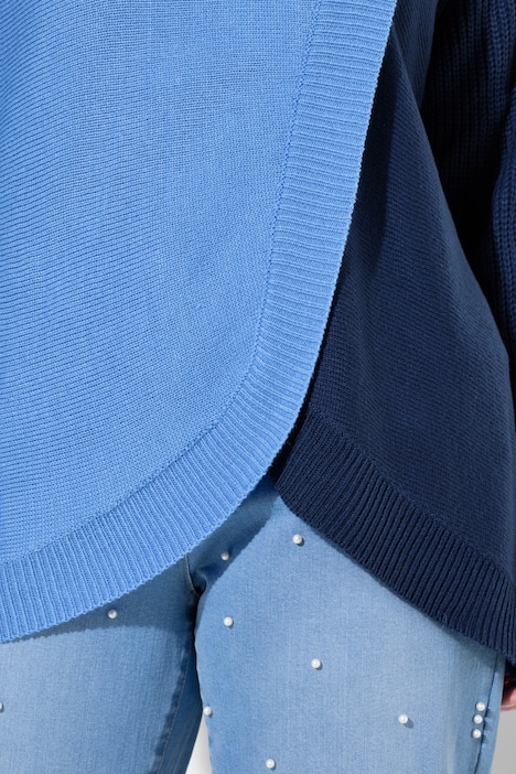 Pullver, A-Line, Colorblocking