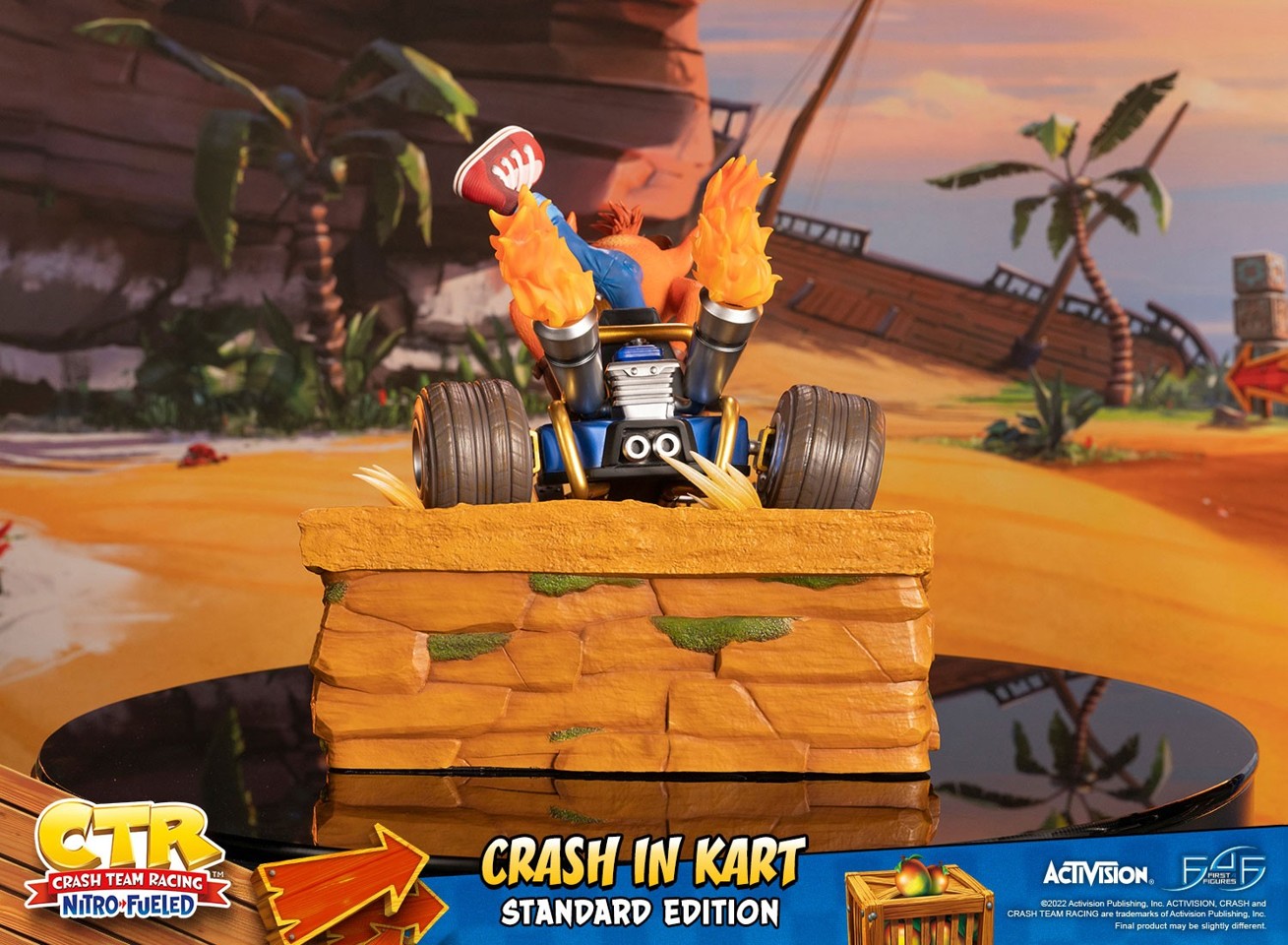 Crash Team Racing Nitro-Fueled (Crash In Kart) RESIN Statue