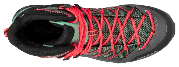 Chaussures de Randonnée Salewa Ws Mtn Trainer Lite Mid Gtx Vert Femme