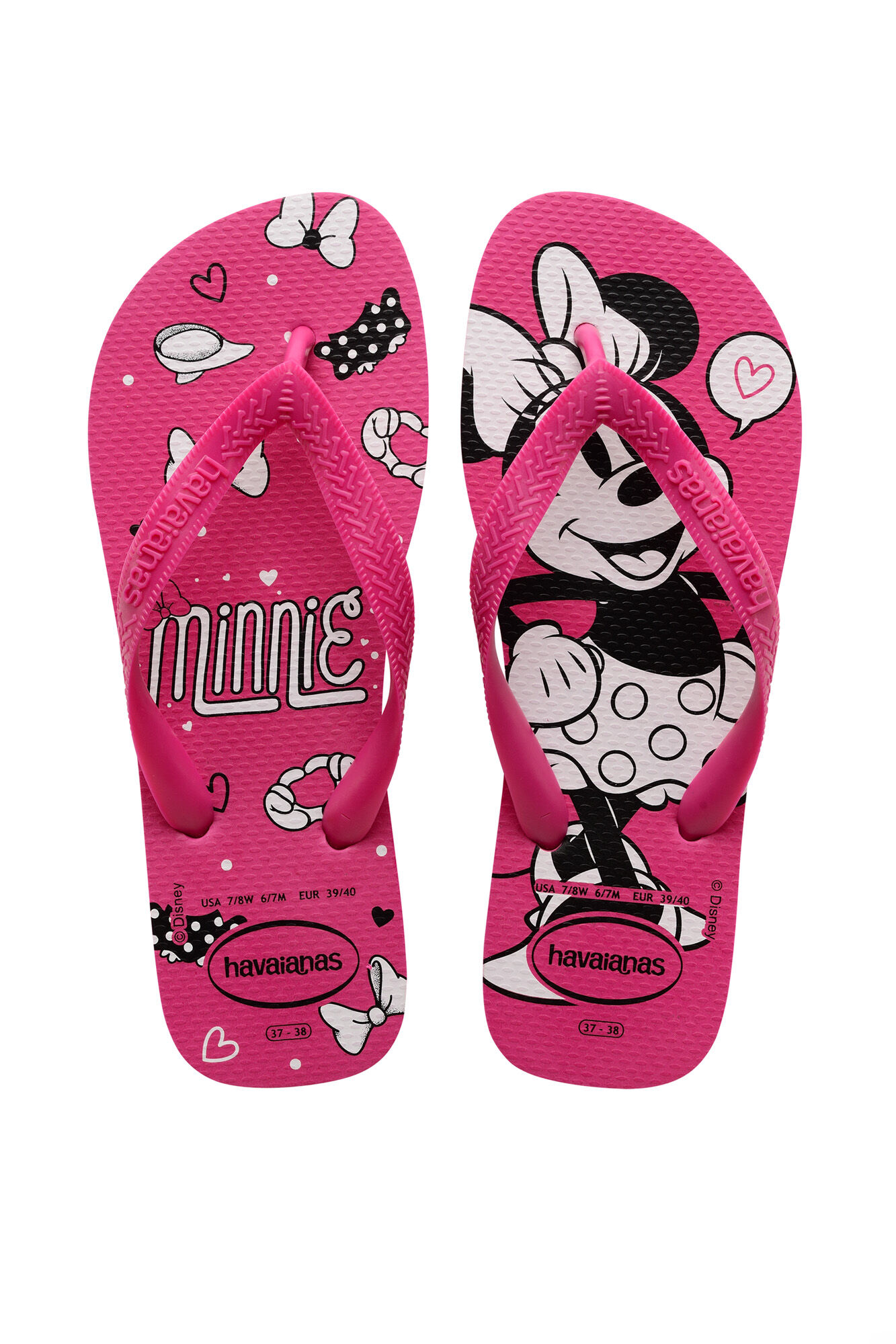 Chinelo Hav. Top DS - rosa