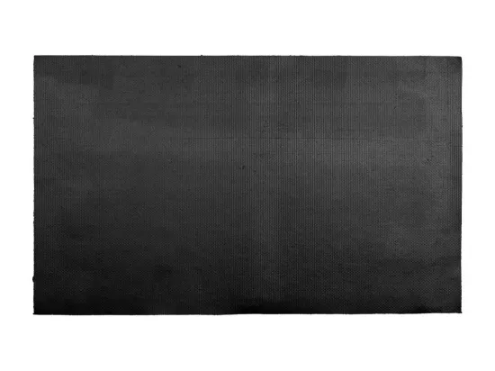 Tapis d'entrée en PVC imprimé vert 45x75