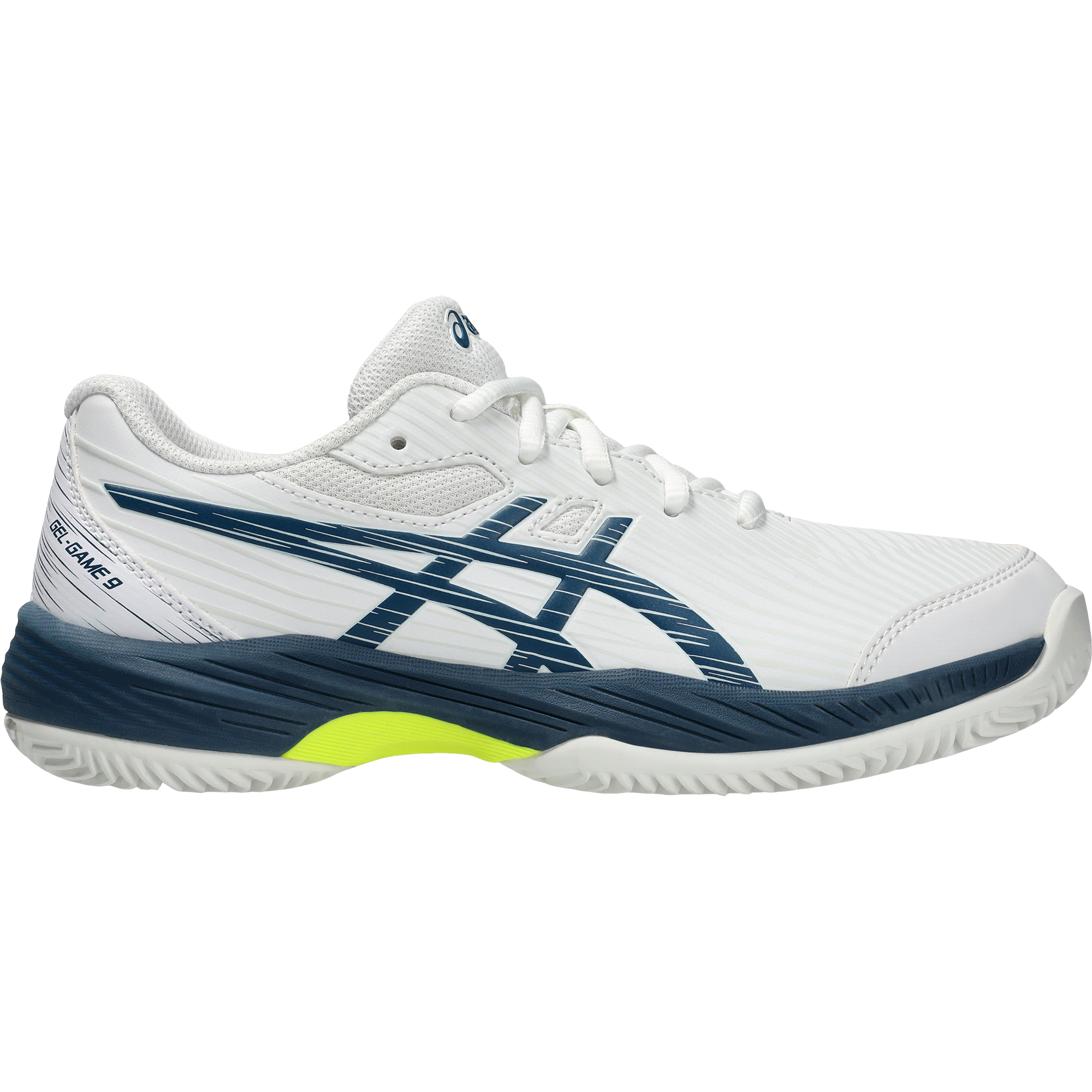 ASICS Gel-Game 9 GS Clay/OC Tennisschuhe Kinder weiß