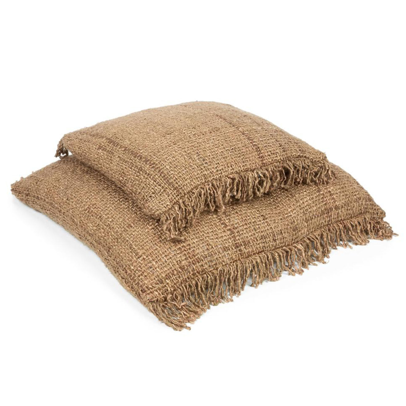 Bazar Bizar Housse de coussin Oh My Gee marron - 40x40 cm