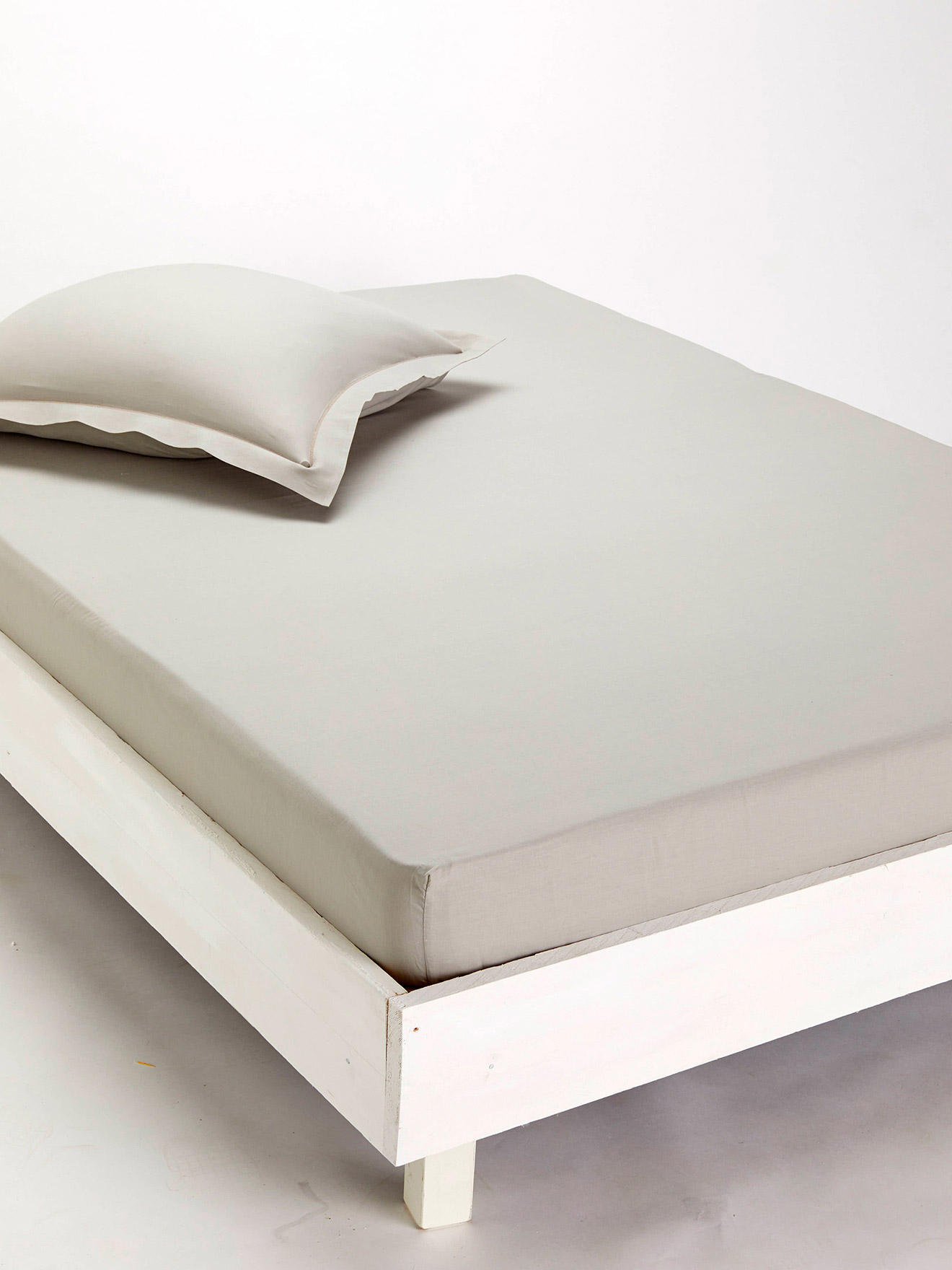Drap-housse pur coton bonnets 40 cm