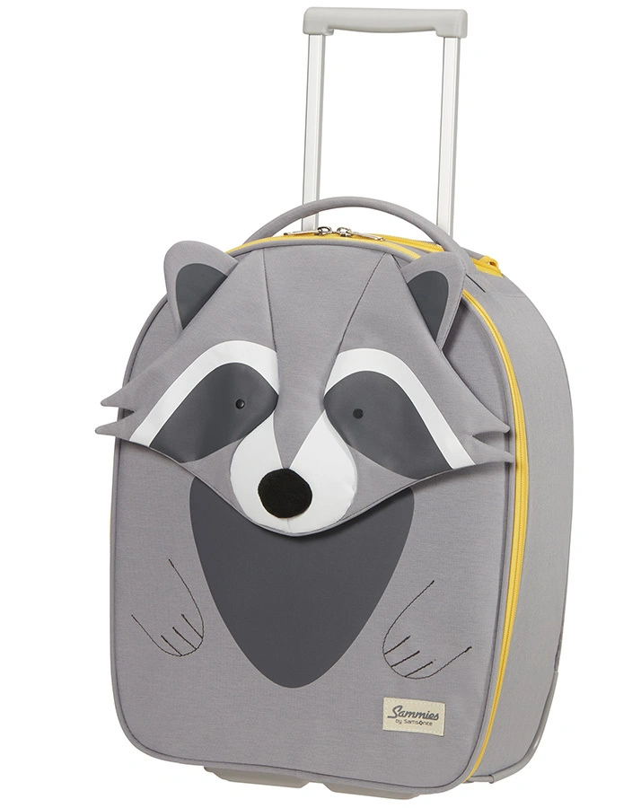 Trolley HAPPY SAMMIES ECO – RACOON REMY (36x45x18) in grau