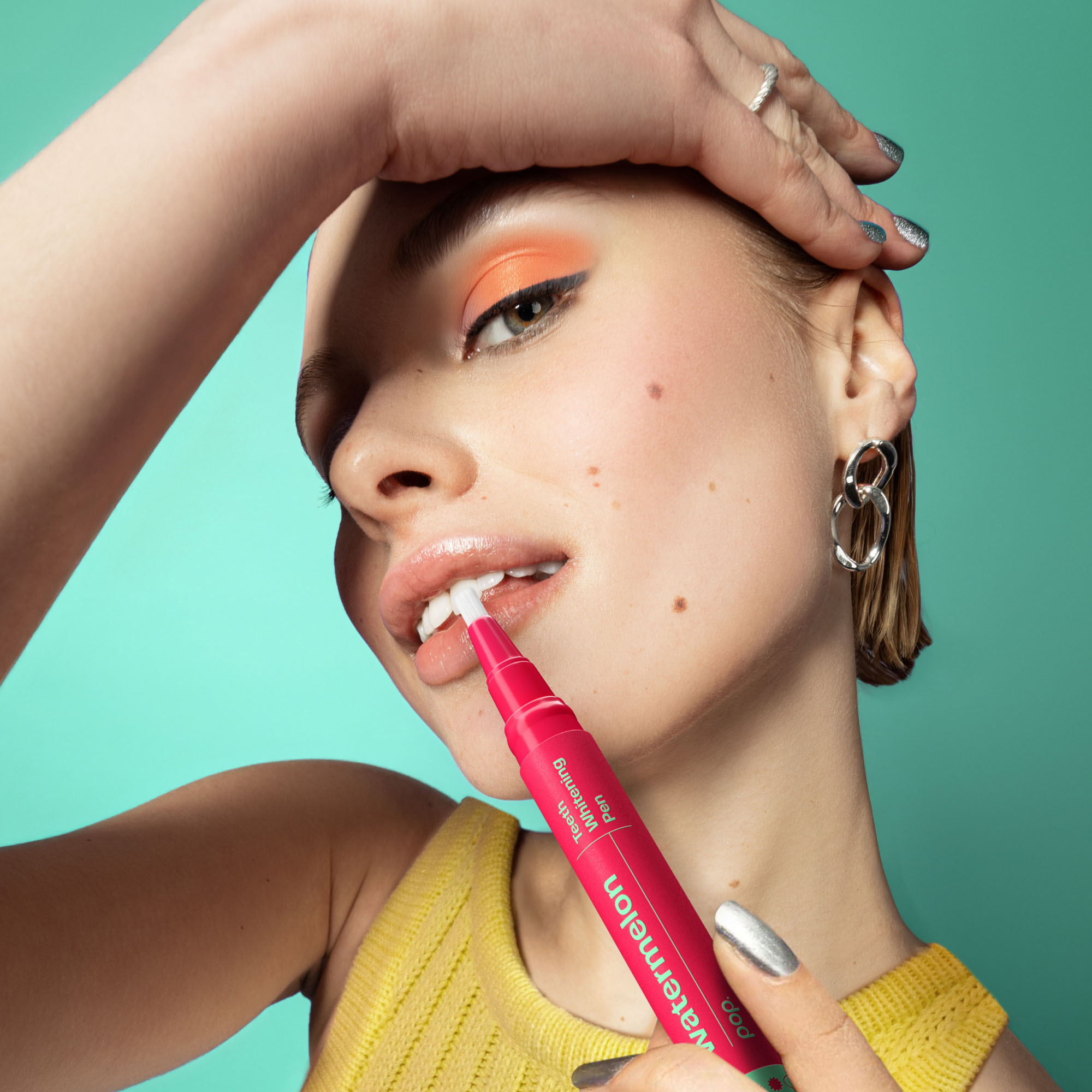 (4ml) Zahnbleaching Pop Teeth Whitening Pen zur Zahnaufhellung (SPCWPWA) - Watermelon