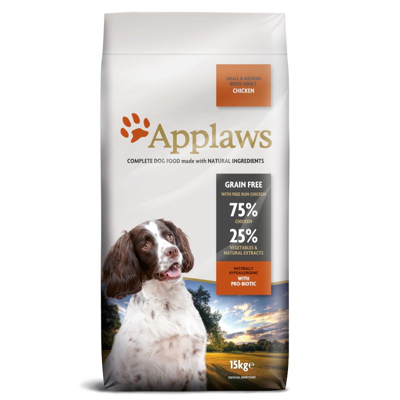 Applaws Adult Small & Medium Breed, poulet