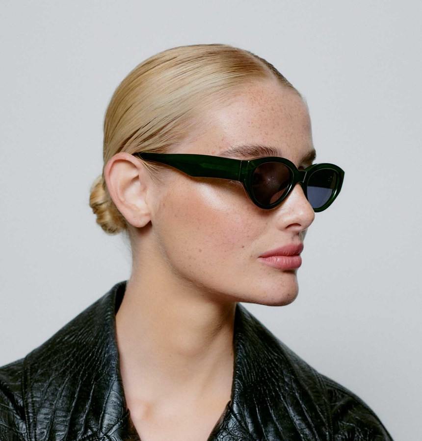 A.Kjærbede Winnie Dark Green Transparent