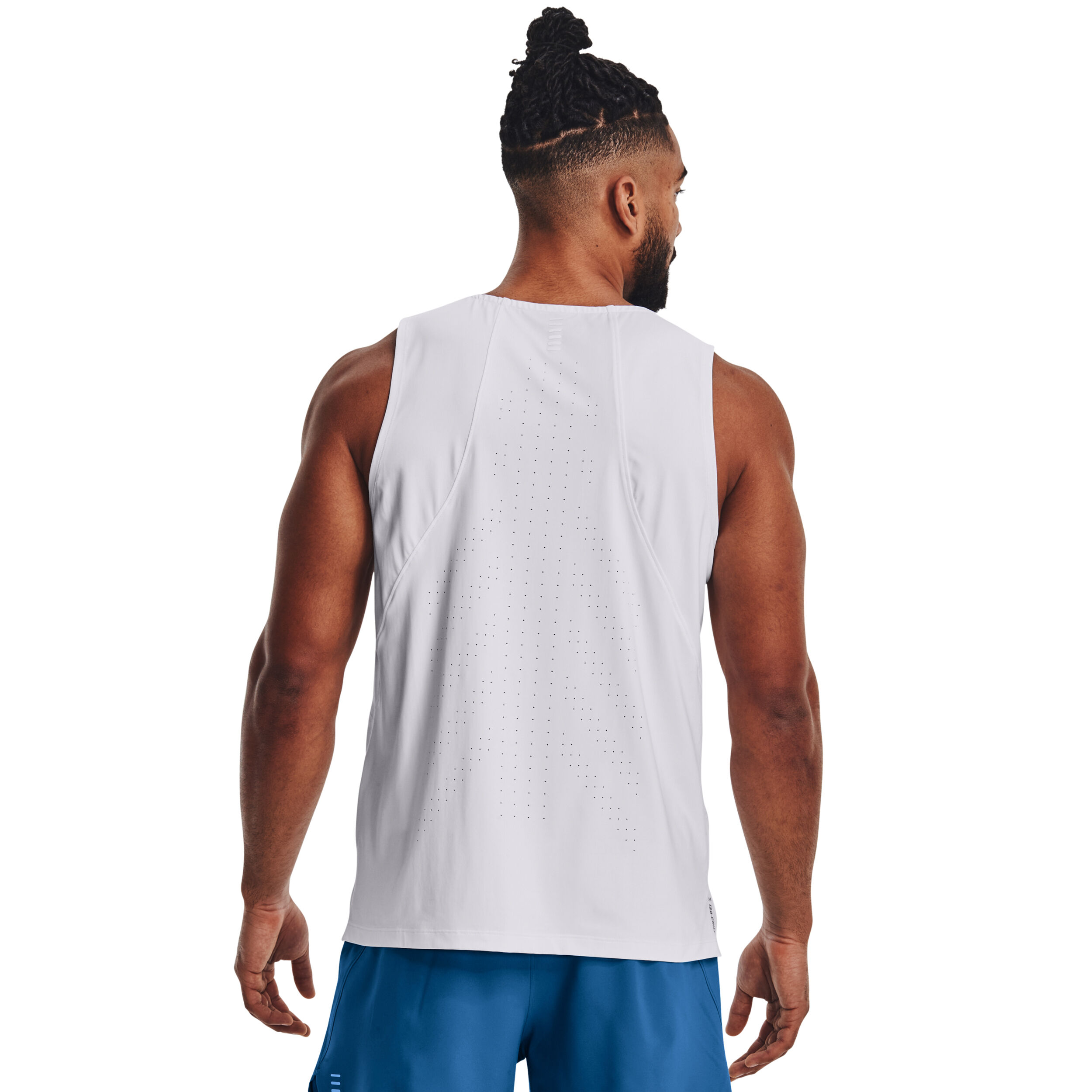 Under Armour Iso-Chill Laser Débardeur Tank Top Hommes - Blanc