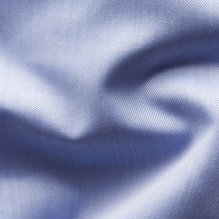 ETON Slim Fit Light Blue Signature Twill Shirt - French cuff Lyseblå
