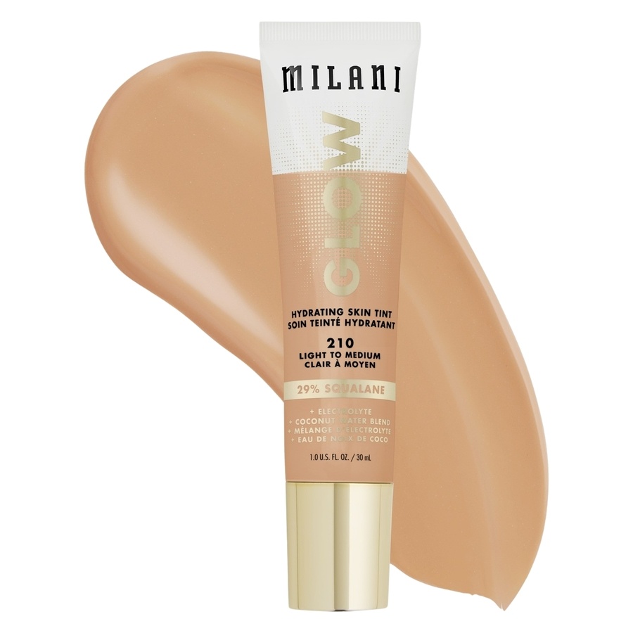 Milani Cosmetics Glow Hydrating Skin Tint 210 Light To Medium 30ml