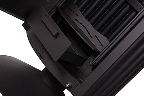 Warmluftofen | Masterflamme Piccolo II | 7 kW | Schwarz