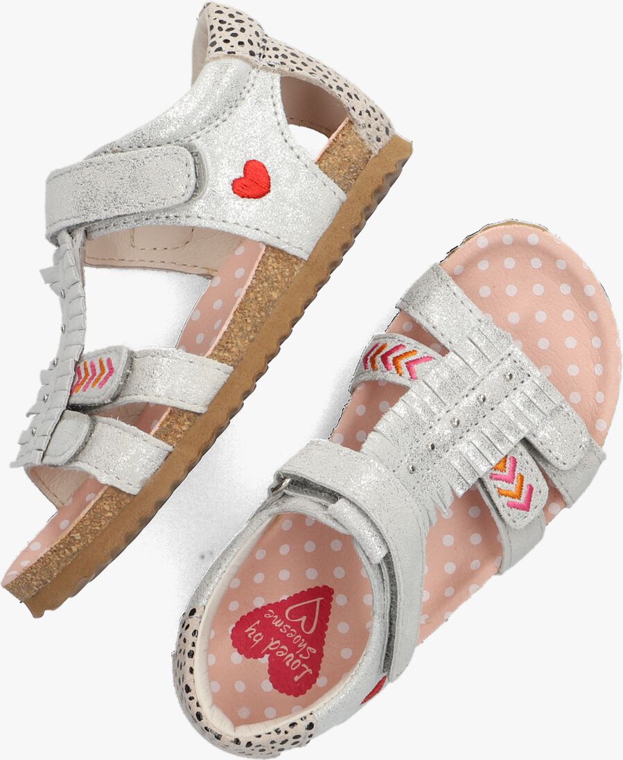 SHOESME zilveren shoesme sandalen bi23s092
