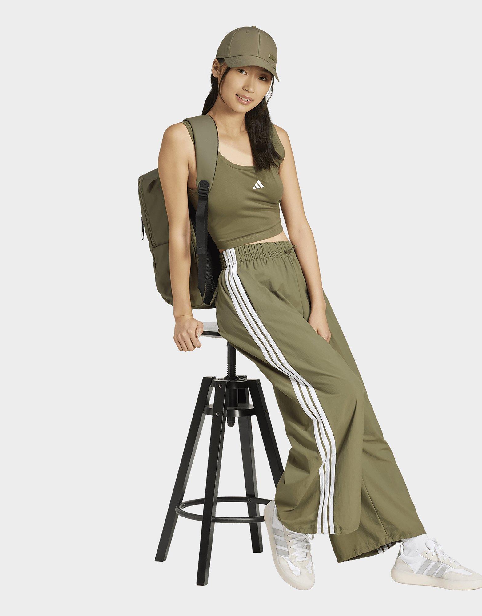 adidas Pantalon parachute toile 3 bandes Lifestyle Essentials
