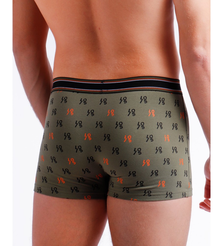 Lois - Pacote com 2 Cuecas/Boxers Verdes Suspeitos