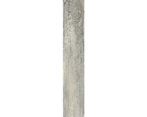 Porseleinen steengoed wand- en vloertegel Notta Zilver 11 x 60 x 0,8 cm mat
