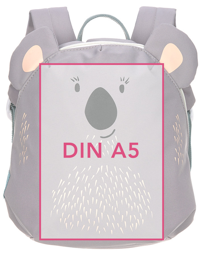 Kinderrucksack ABOUT FRIENDS TINY – KOALA (20x24x9) in grau