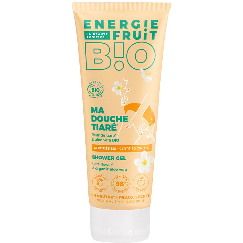 Gels douche bio - Fleur de tiaré & aloe vera bio - 2 x 200 ml