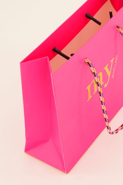 Giftbag klein roze