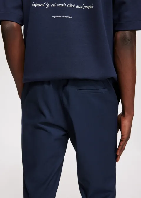 Straight leg broek blauw (BLW.D)