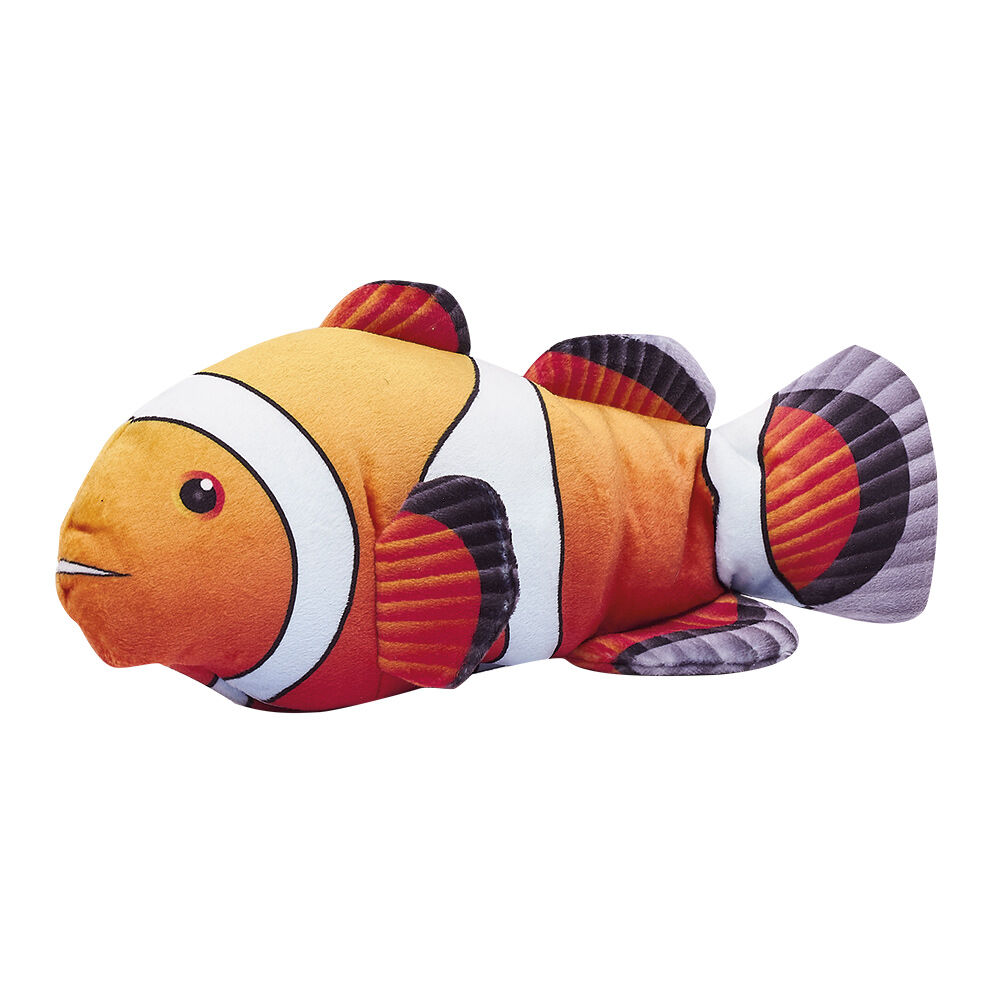 Jouet pour chat poisson multicolore