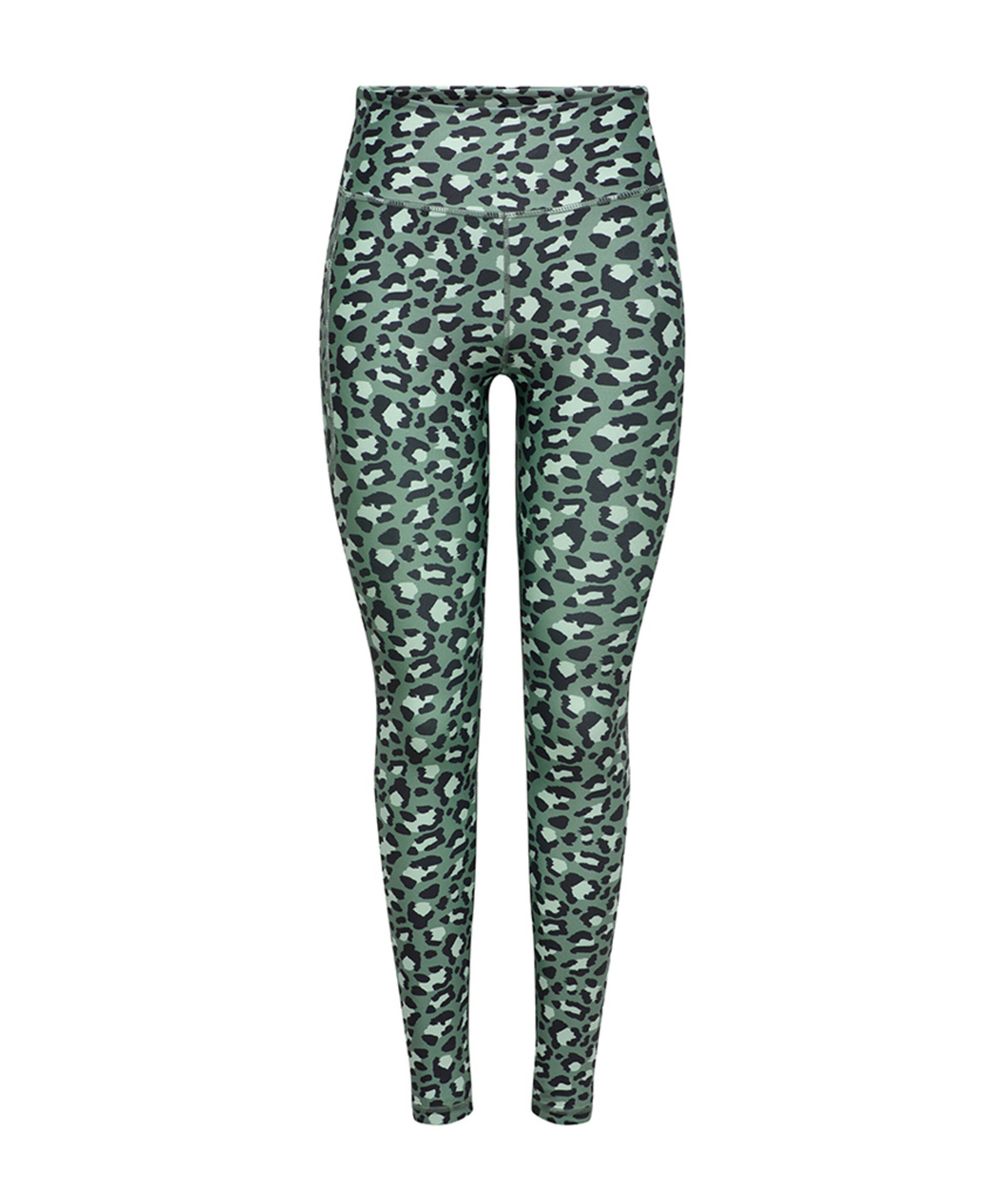 Only play ONPJAM-2-MILLE HW AOP PCK dames tights groen