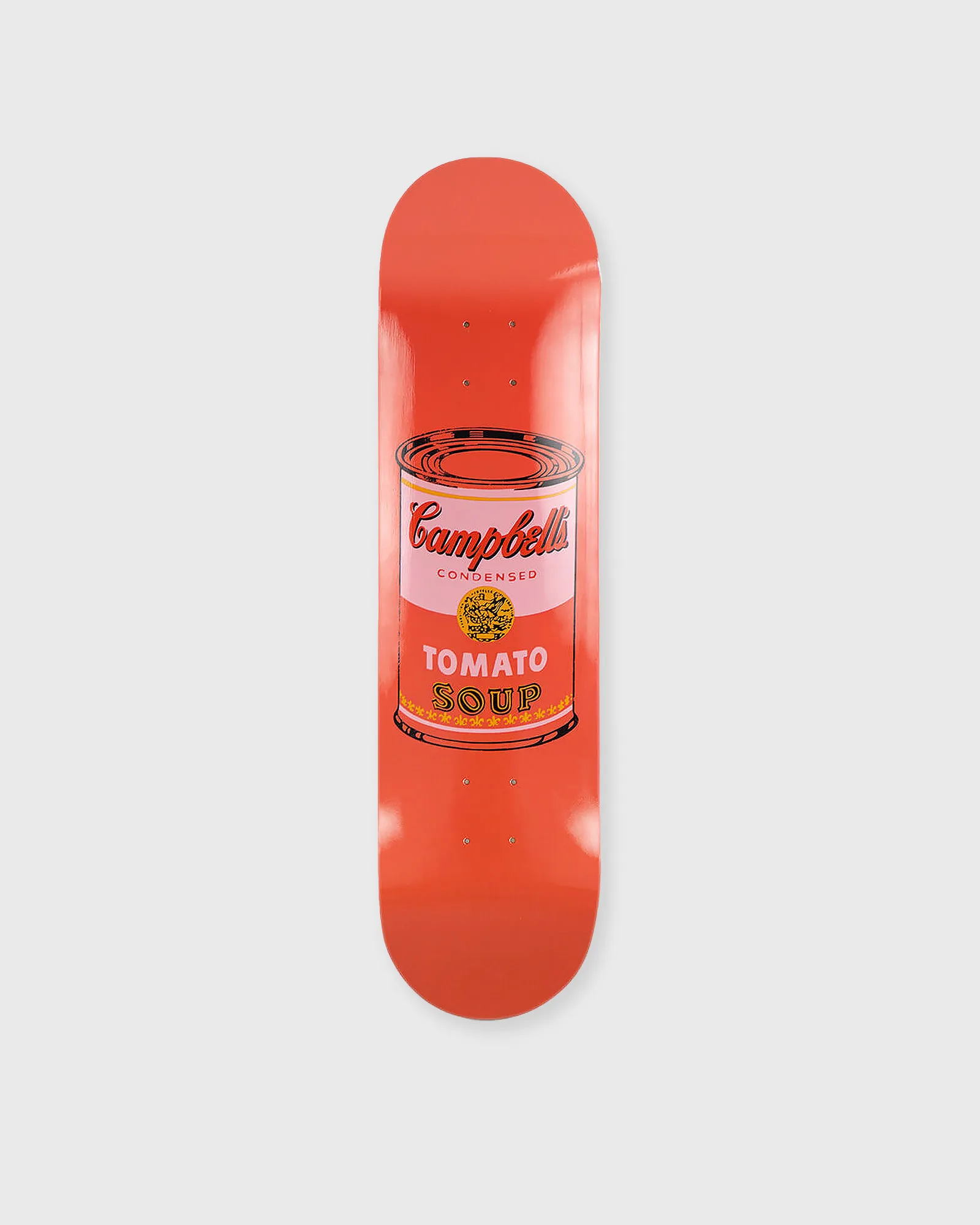 The Skateroom Andy Warhol Color Campbell's Soup Peach DECK