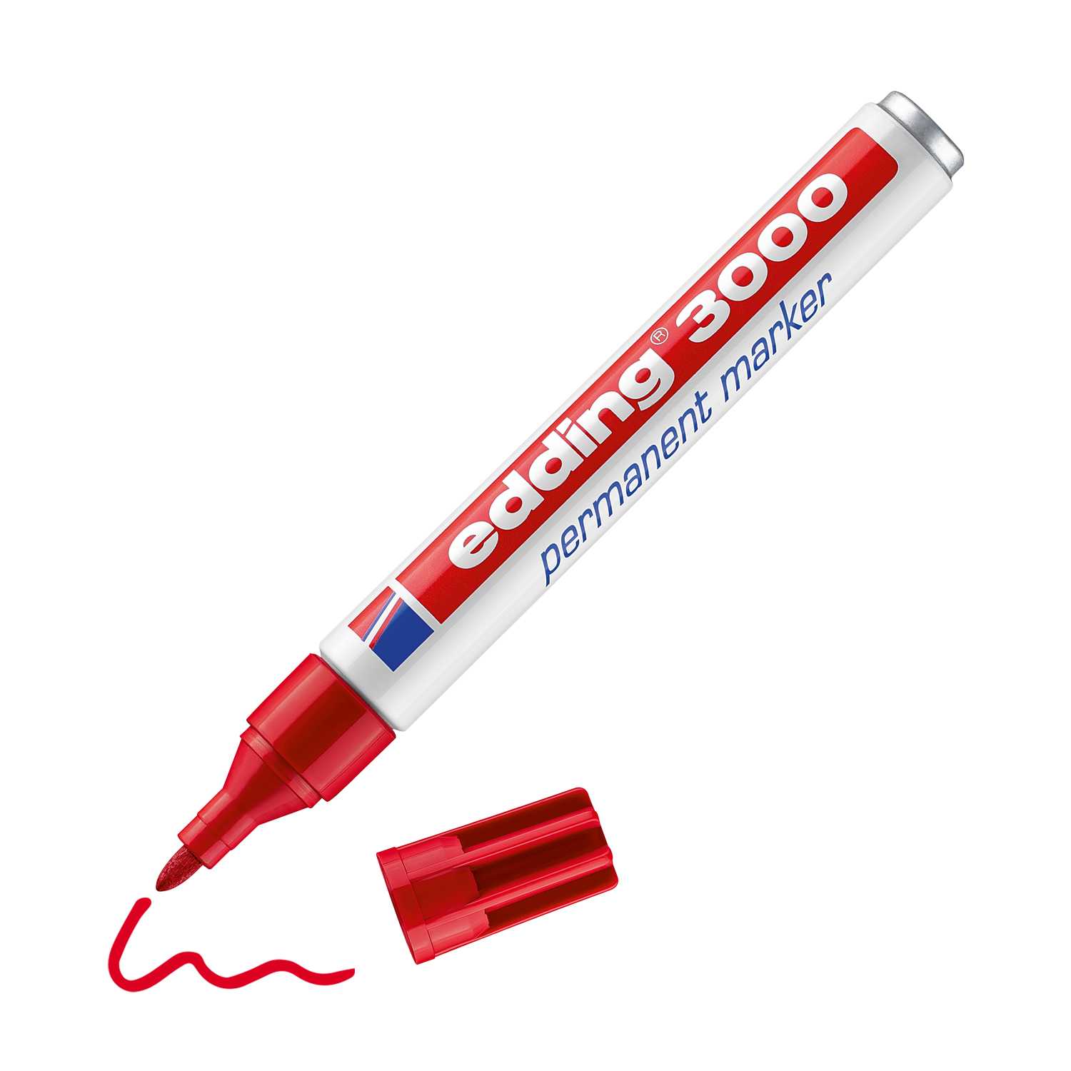 Edding Permanentmarker 3000 rot