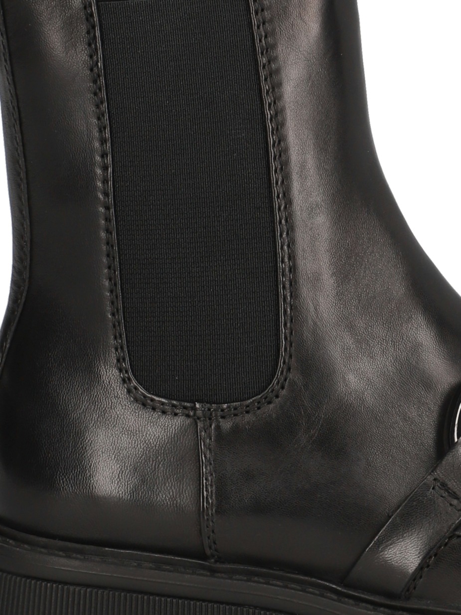 Glattleder Chelsea Boot