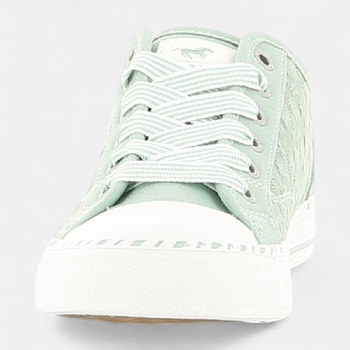 Baskets en toile Femme vert