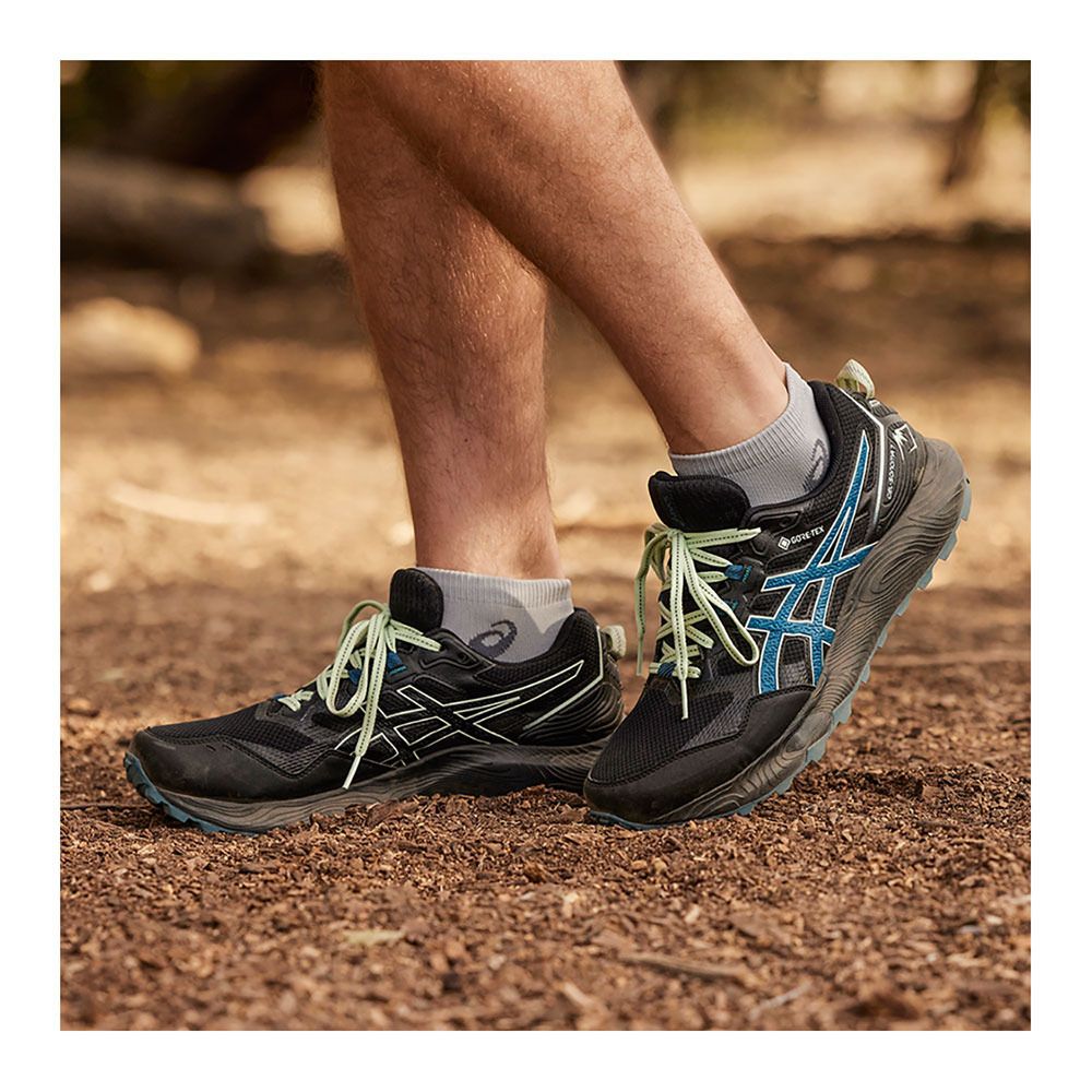 Asics GEL-SONOMA 7 GTX - Chaussures trail Homme black/ink teal