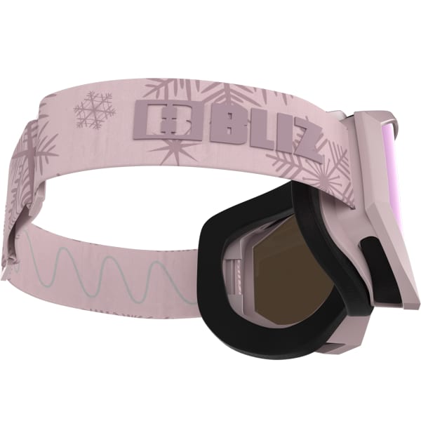Masque de ski BLIZ LINER JR MATT PINK W PURPLE LOGO/BROWN PINK