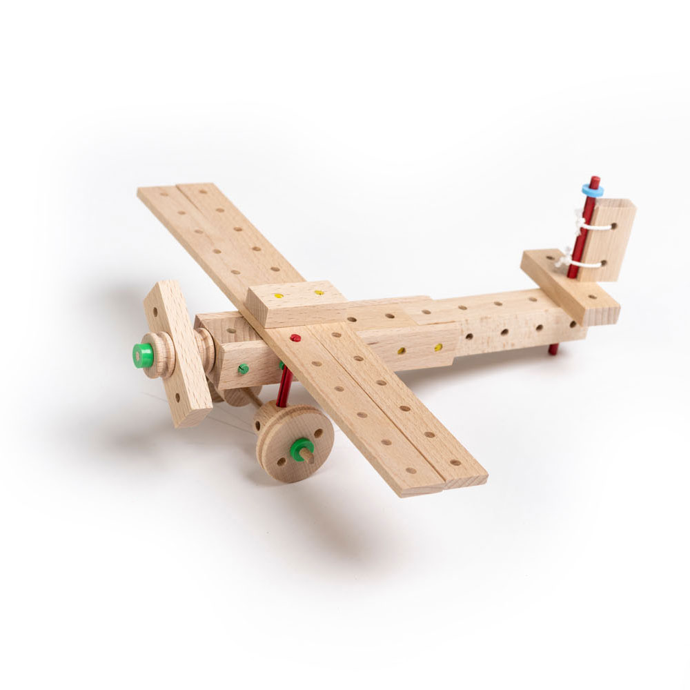 Matador Explorer E222 Constructieset Hout, 222dlg.