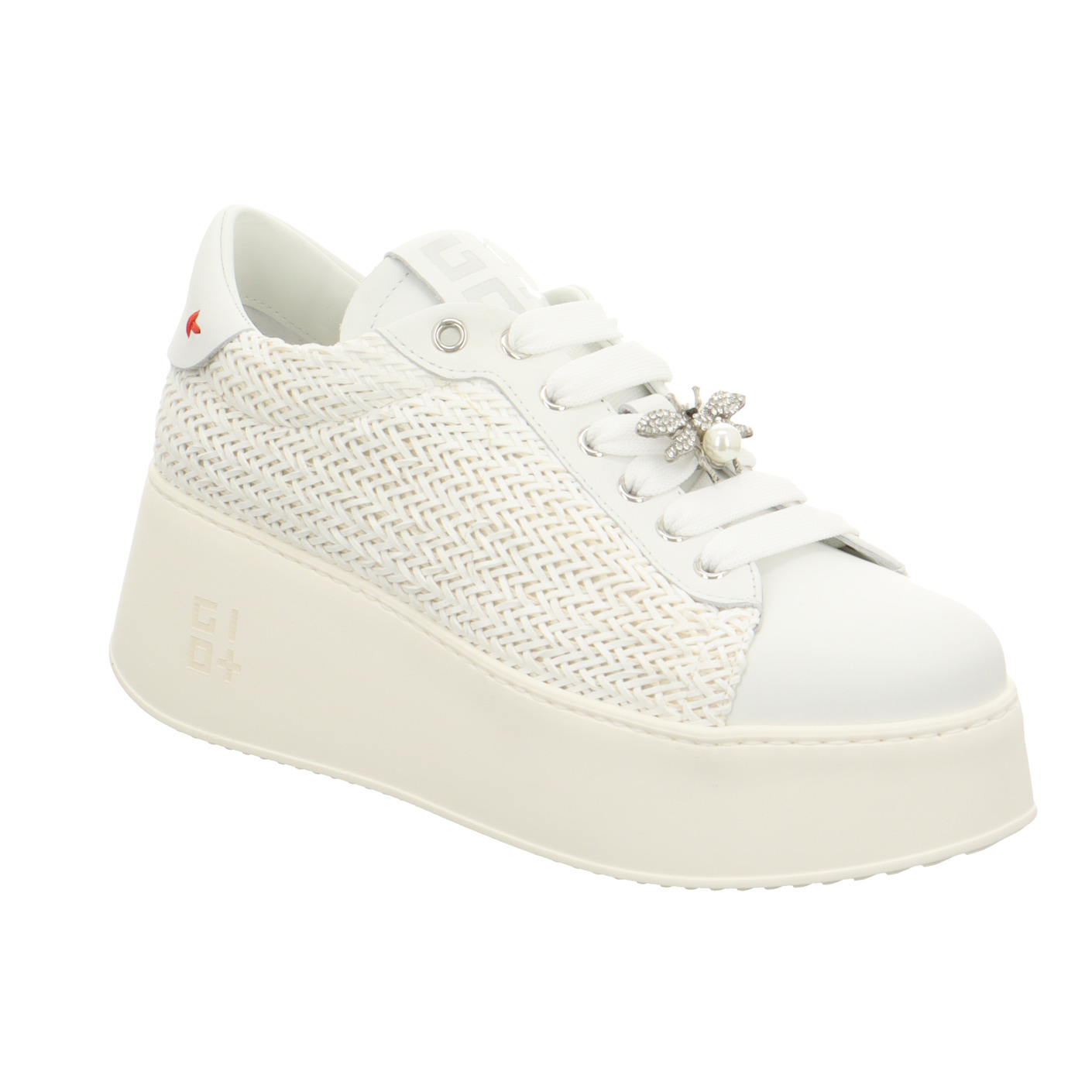 Plateau Sneaker weiss