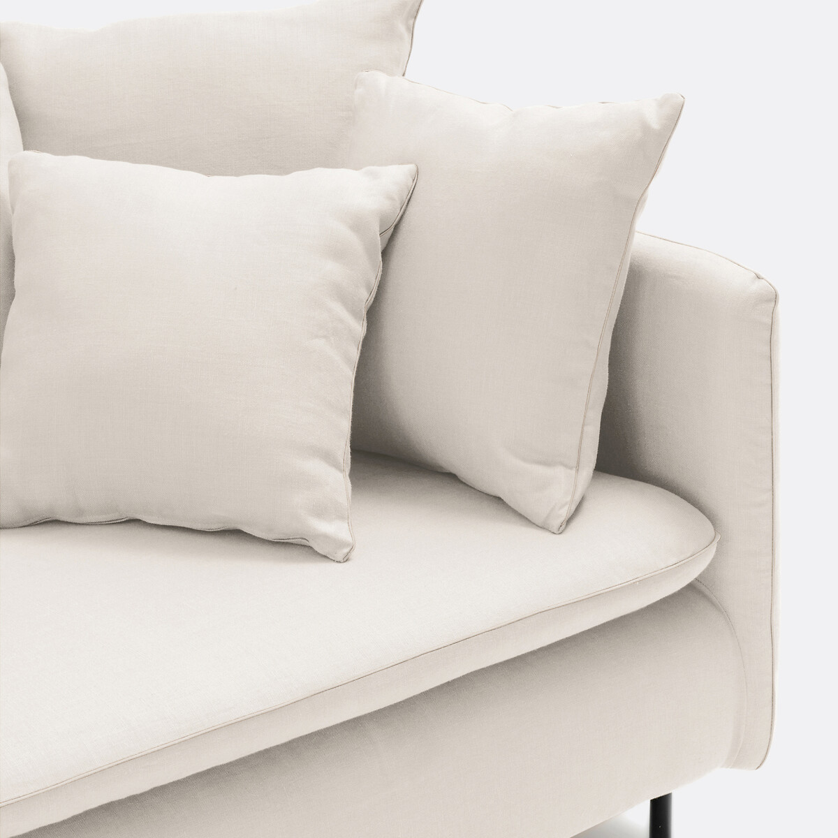 LA REDOUTE INTERIEURS<br>Sofá de linho/viscose 3 ou 5 lugares, Ivete