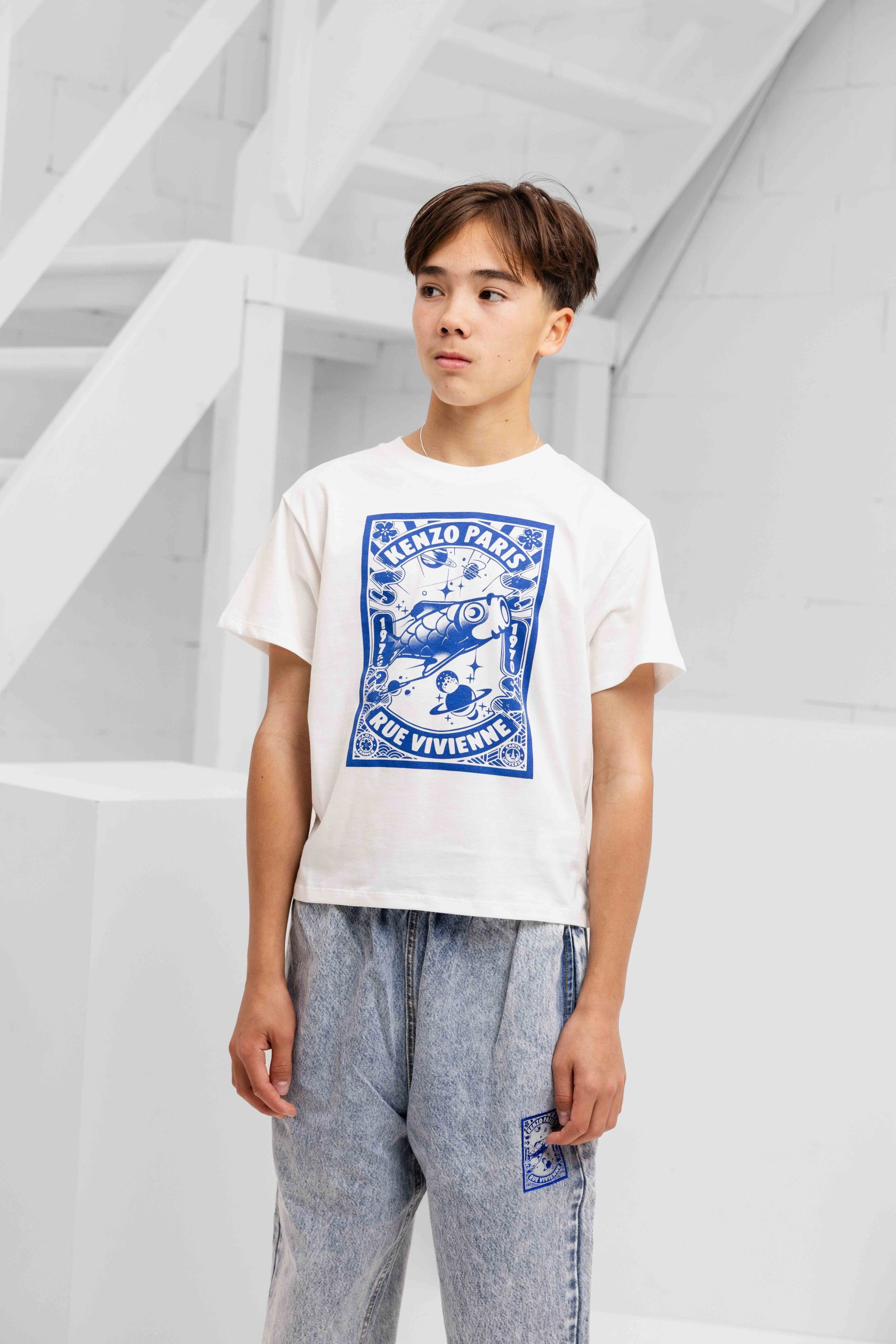 Kenzo Cosmic Fun T-Shirt Kids Wit