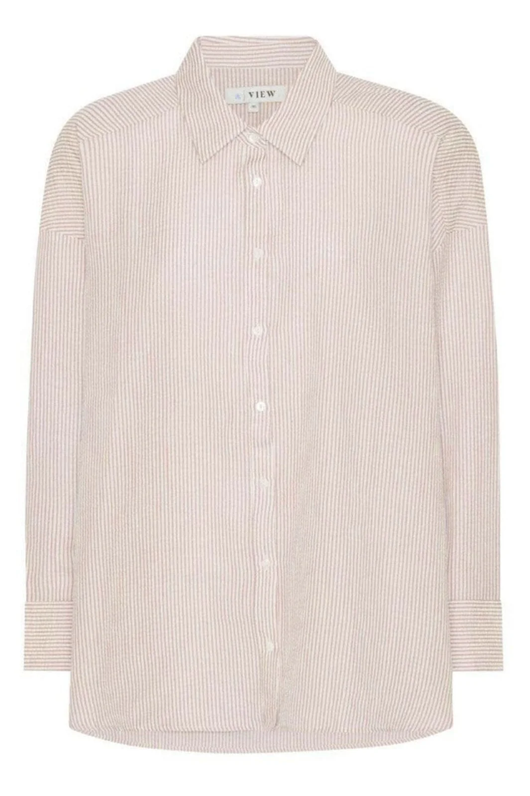 A-View Sonja Shirt 077 sand white
