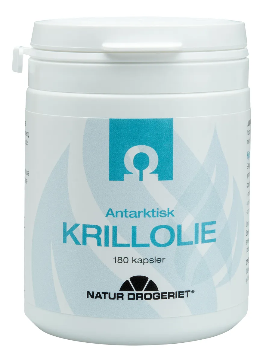 Natur-Drogeriet Krillolie - 180 kaps.