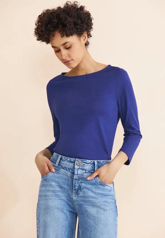 Softes Basic Shirt - intense royal blue
