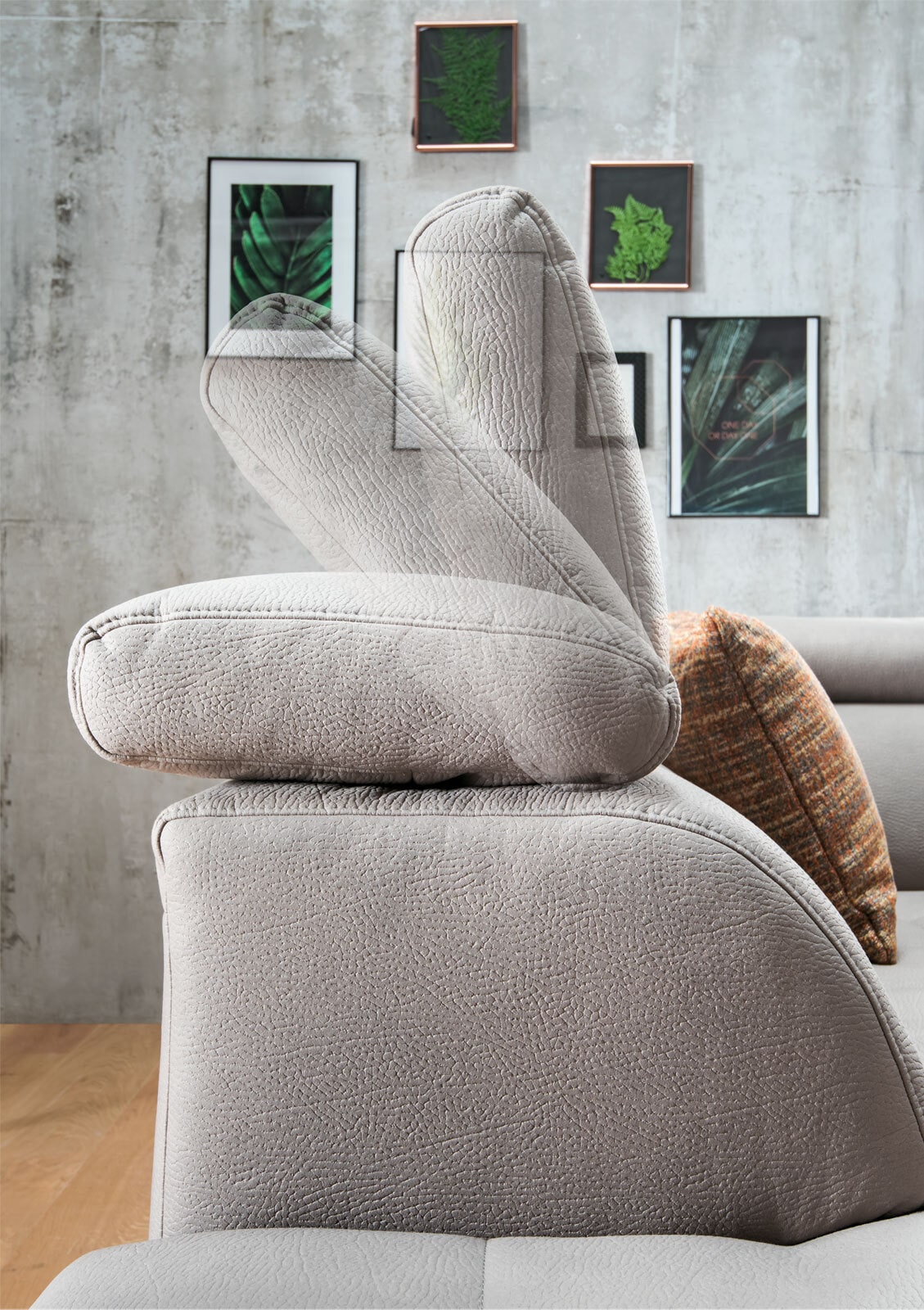 vito Ecksofa REEVE 220 x 293 cm grey