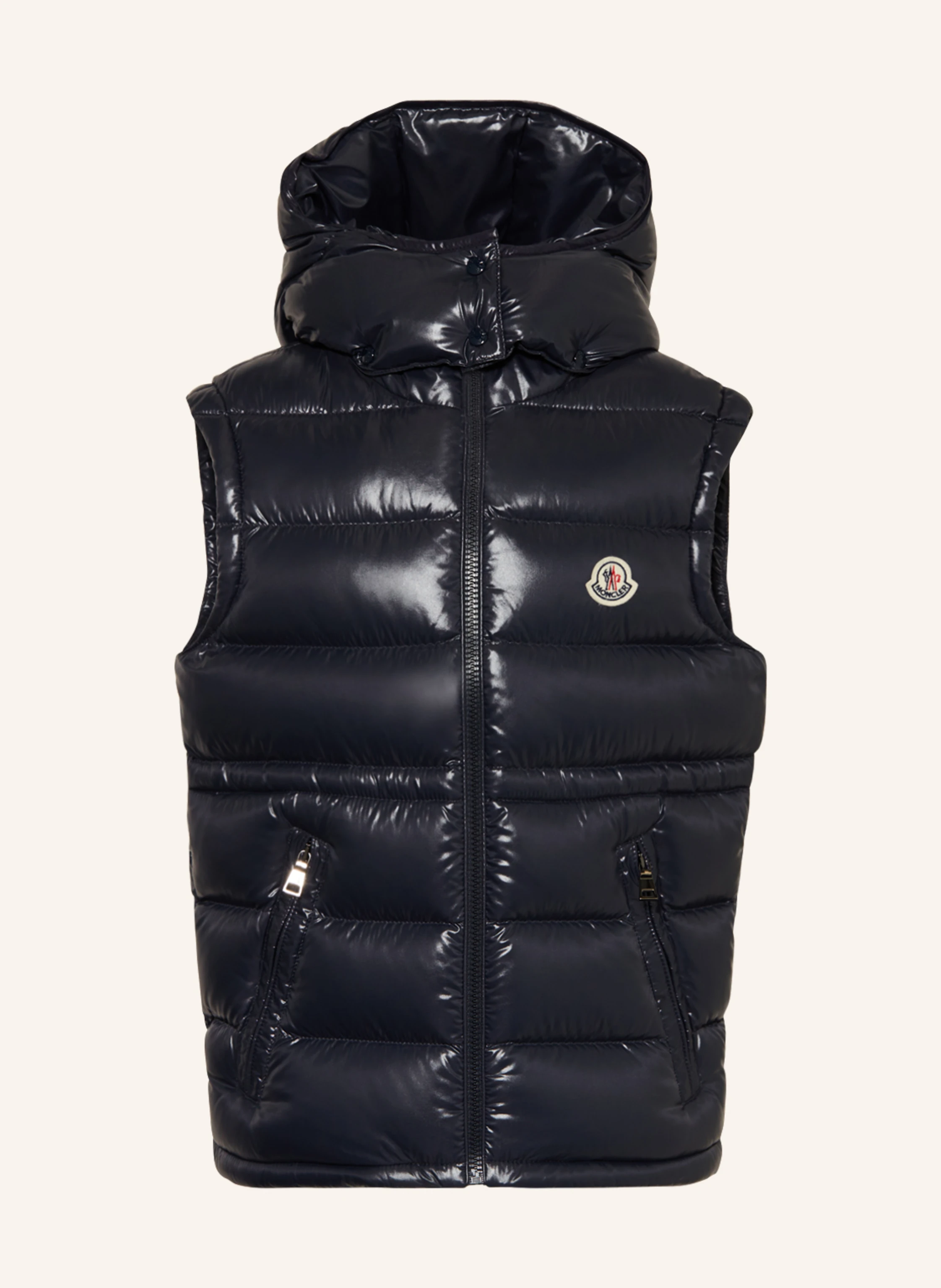 MONCLER enfant Daunenweste ANIA mit abnehmbarer Kapuze