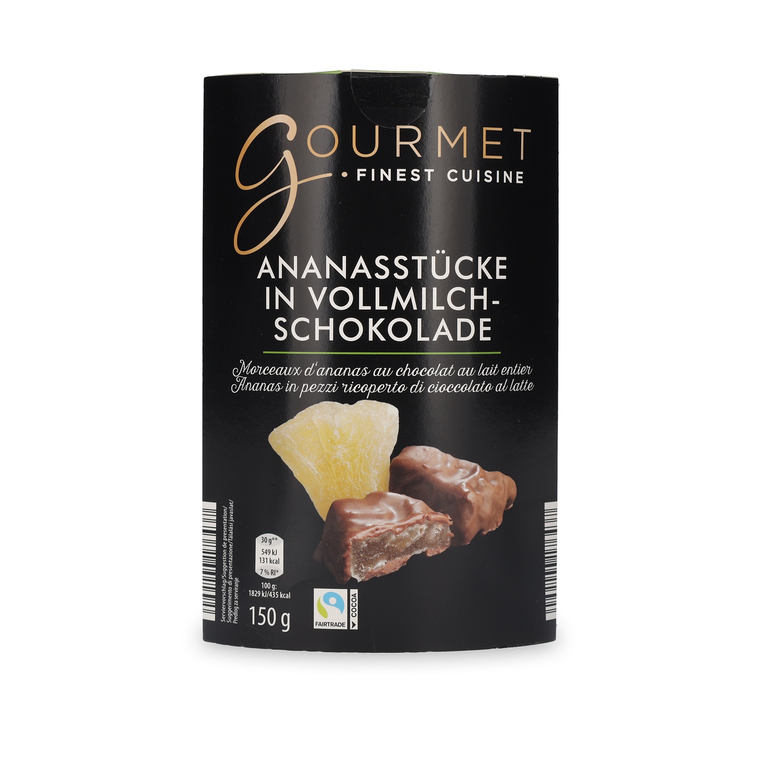 GOURMET Schokofrüchte, Ananas 150 g