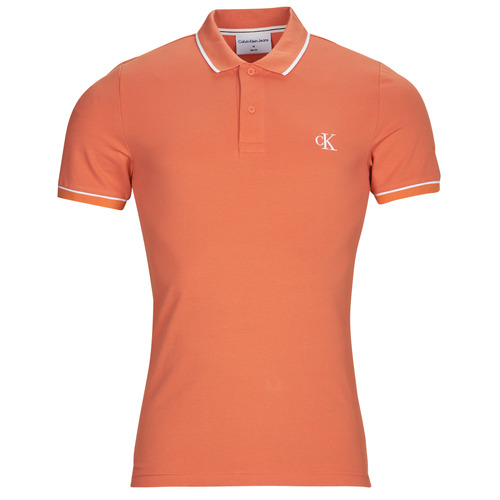 Calvin Klein Jeans - TIPPING SLIM POLO - Orange