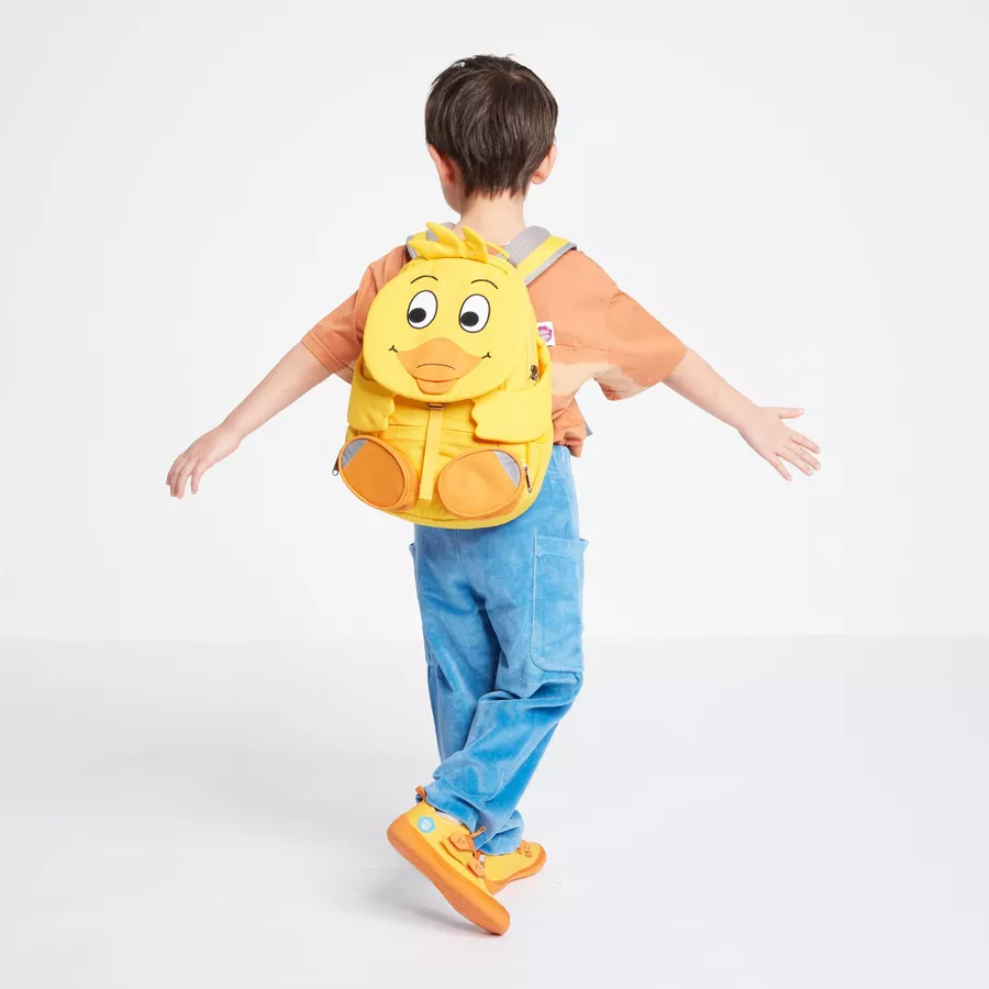 Affenzahn Große Freunde - Kinderrucksack: WDR Ente, gelb