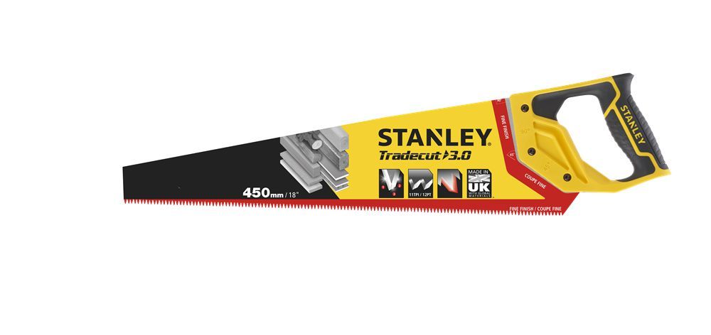 Stanley STHT20355-1 Houtzaag Tradecut Fijn 450mm 11 TPI