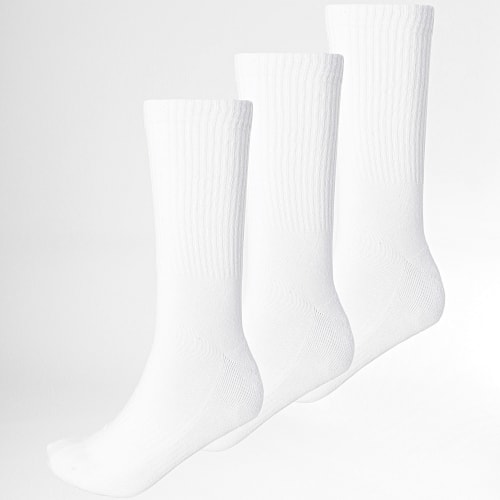 Lot De 3 Paires De Chaussettes 0008 Blanc