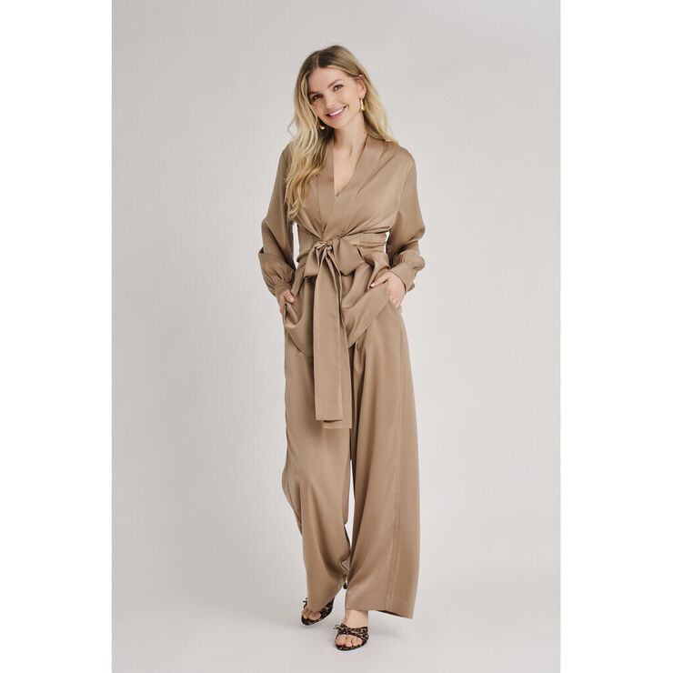A-VIEW Anna shirt Camel