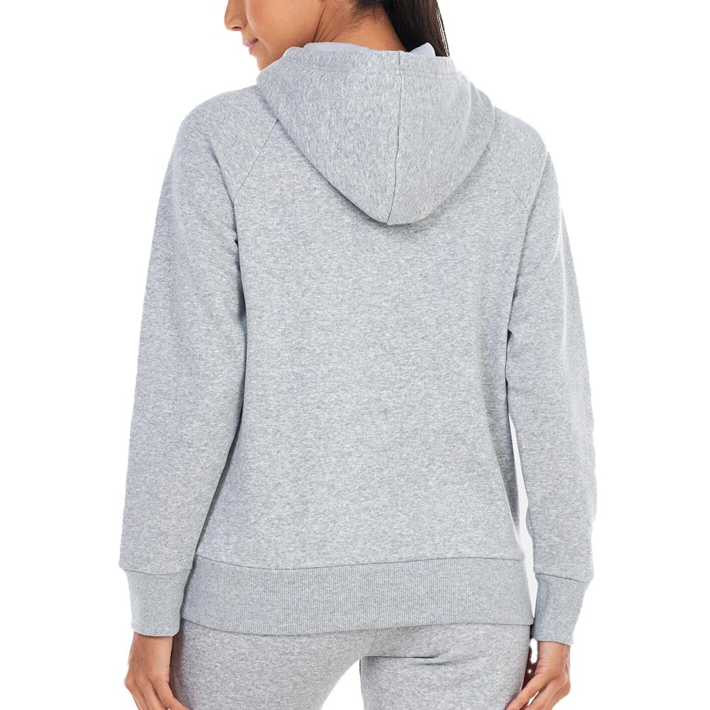 Under Armour Sweat à Capuche Gris Femme Under Armour Rival Fleece 1379500