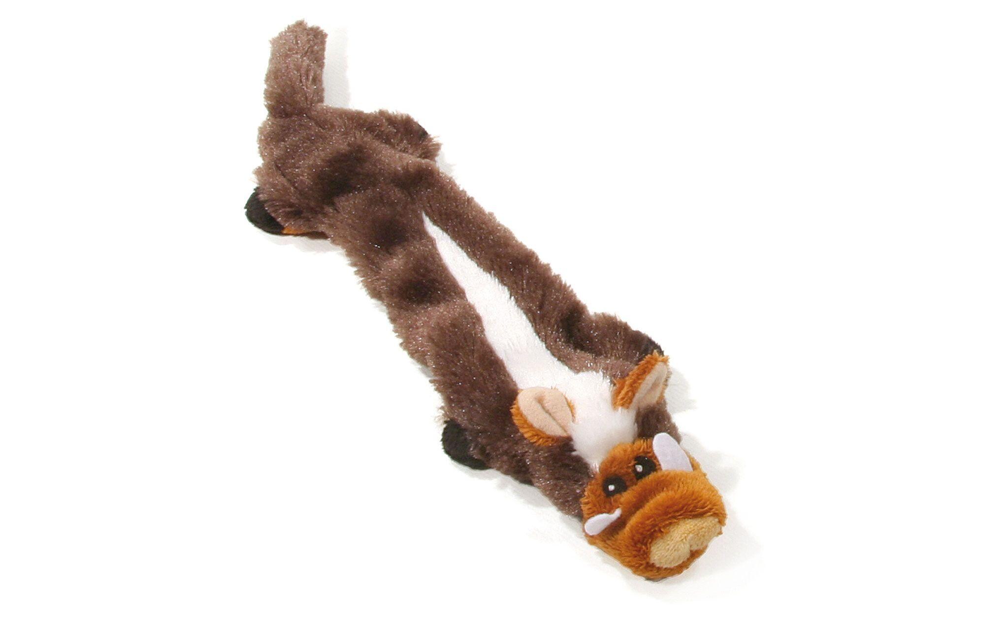 Hunde-Spielzeug Schlappi-Stinktier, S, 35 cm, BraunPlüschtier mit Squeeker