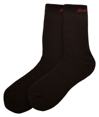 Chaussettes Unisexe Santini Stone Marron Foncé